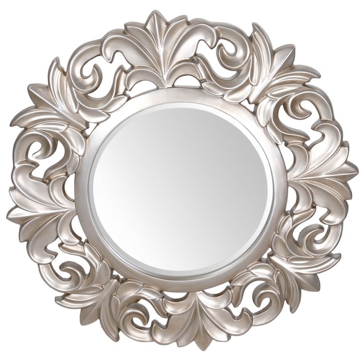 CHAMPAGNE ROUND MIRROR 103cm